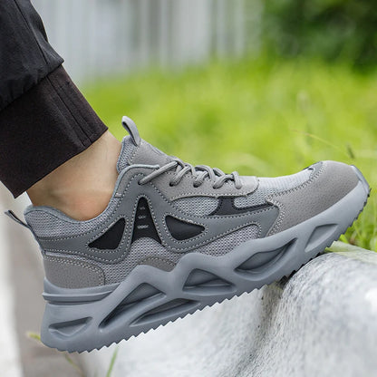 Lightweight Safety Shoes for Work: Comfort & Protection with Steel Toe Cap